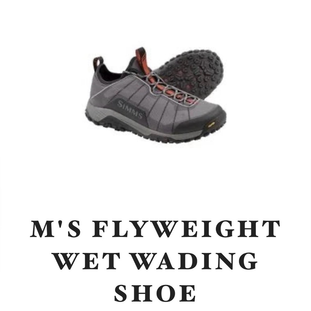 Simms Men's Flyweight Wet Wading Fishing Shoe